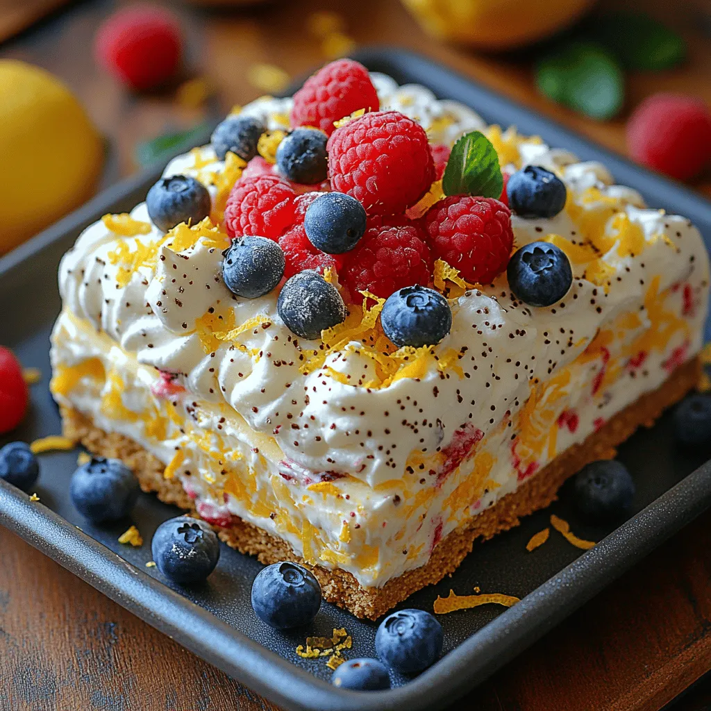 As the warm weather approaches or when life gets hectic and there seems to be no time to bake, no-bake desserts become an appealing choice for many home cooks. Easy to prepare and incredibly satisfying, no-bake recipes eliminate the need for an oven, allowing you to whip up delicious treats with minimal effort and time. One such dessert that stands out is the Zesty No-Bake Lemon Icebox Cake. This delightful cake combines the bright, tangy flavors of lemon with a creamy, luscious filling, all layered between crunchy cookies. It is the perfect balance of simplicity and elegance, making it a go-to dessert for family gatherings, summer parties, or any occasion when you're craving something sweet and refreshing.