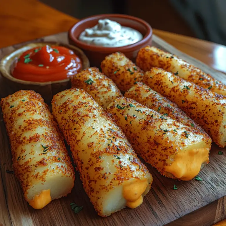 Crispy cheesy potato fingers are the perfect indulgent snack or appetizer that can be enjoyed at any occasion, from casual gatherings to more formal celebrations. These delightful bites combine the comforting essence of potatoes with the rich, gooey goodness of melted cheese, creating a flavor experience that's hard to resist. The appeal of crispy cheesy potato fingers lies in their perfectly crunchy exterior, followed by a warm, cheesy interior that bursts with flavor at every bite. Best of all, they are surprisingly easy to prepare, making them an ideal choice for both novice cooks and seasoned chefs alike.