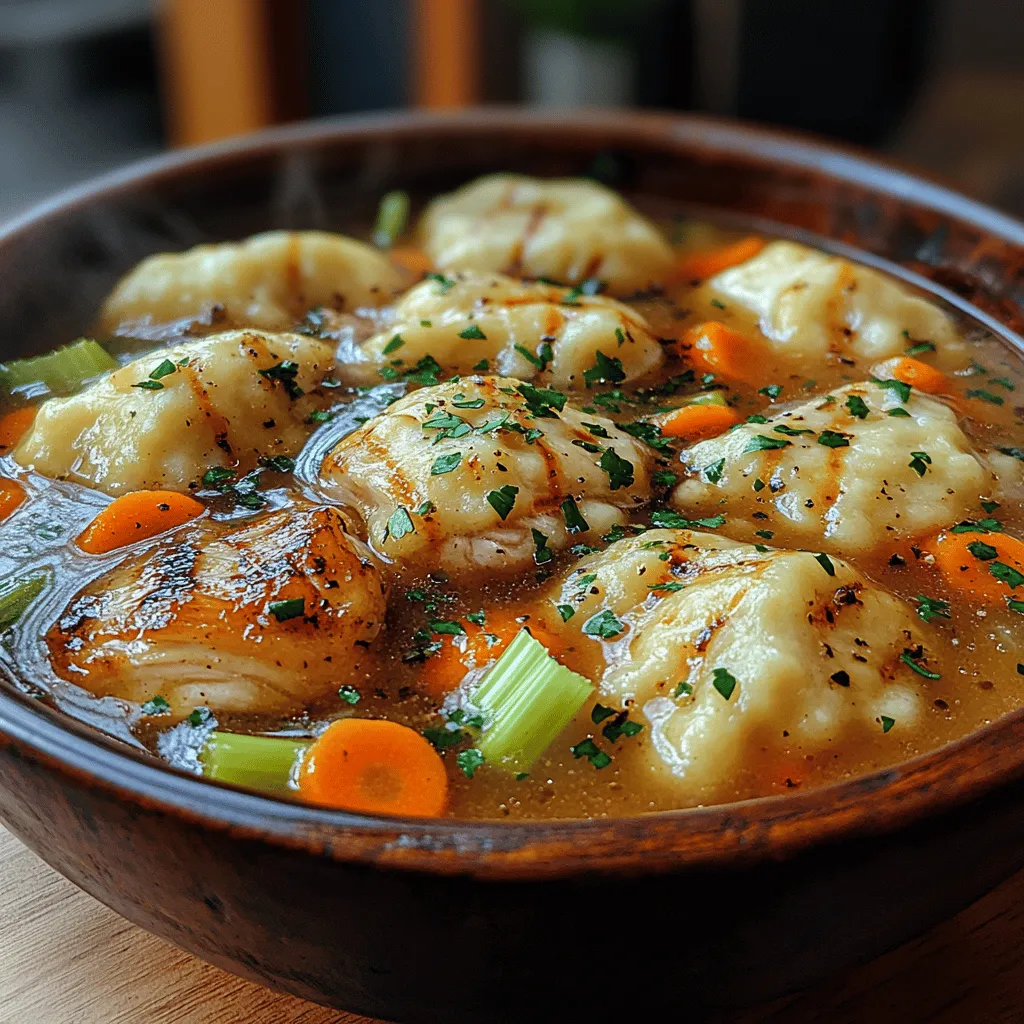 There’s something inherently soothing about a warm bowl of chicken and dumplings. This dish has carved its niche as one of the quintessential comfort foods, cherished across homes and generations. Imagine a chilly evening where you gather around the table with family and friends, sharing laughter and stories, while savoring a hearty serving of tender chicken and fluffy dumplings nestled in a rich, flavorful broth. This is more than just a meal; it’s an experience that brings warmth and comfort to the heart.