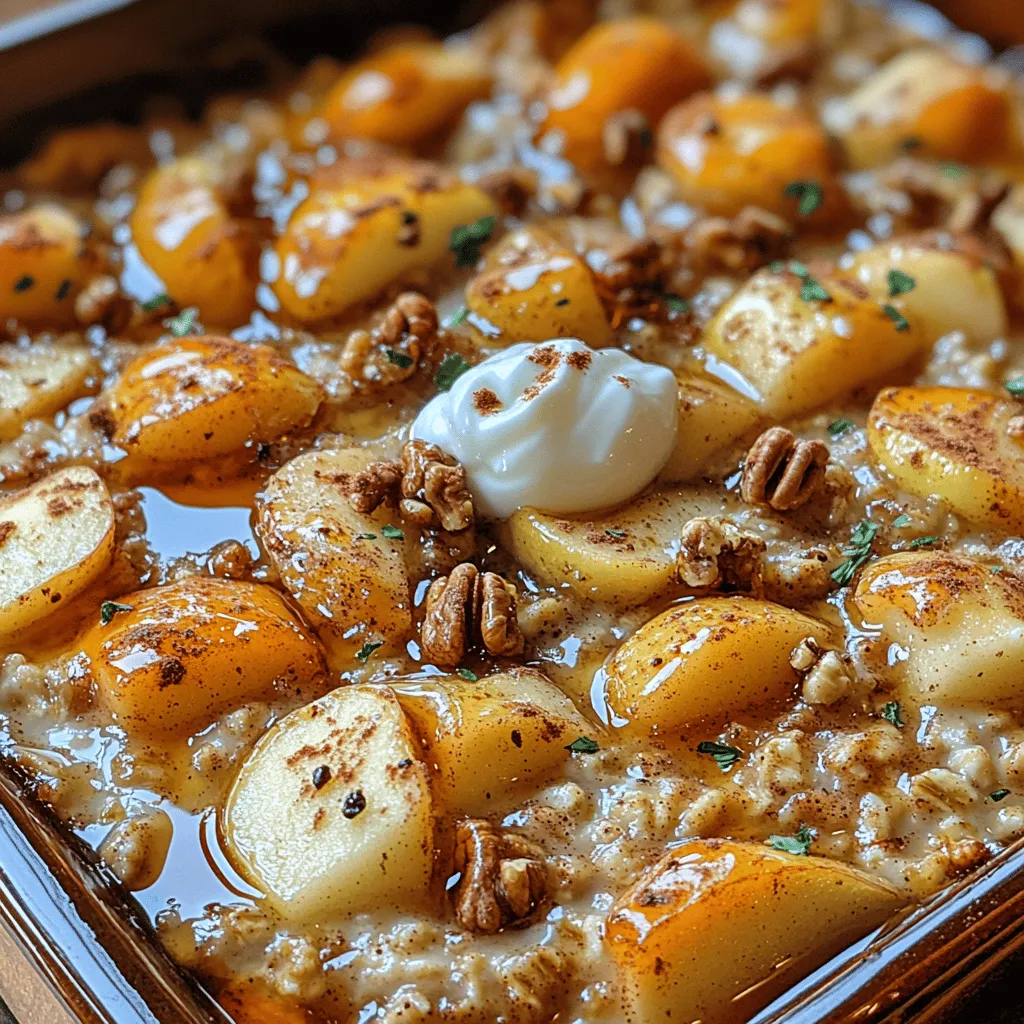 As the seasons change and the air turns crisp, there's nothing quite like the warmth and comfort of a freshly baked oatmeal dish to start your day. Among the myriad of breakfast options, oatmeal bakes stand out for their heartiness and wholesome nature. They are not only simple to prepare but also incredibly satisfying, making them a go-to choice for busy mornings or leisurely weekend brunches. One standout recipe is the Warm and Cozy Apple Cinnamon Oatmeal Bake, a delightful fusion of sweet apples and fragrant cinnamon that encapsulates the essence of comfort food.