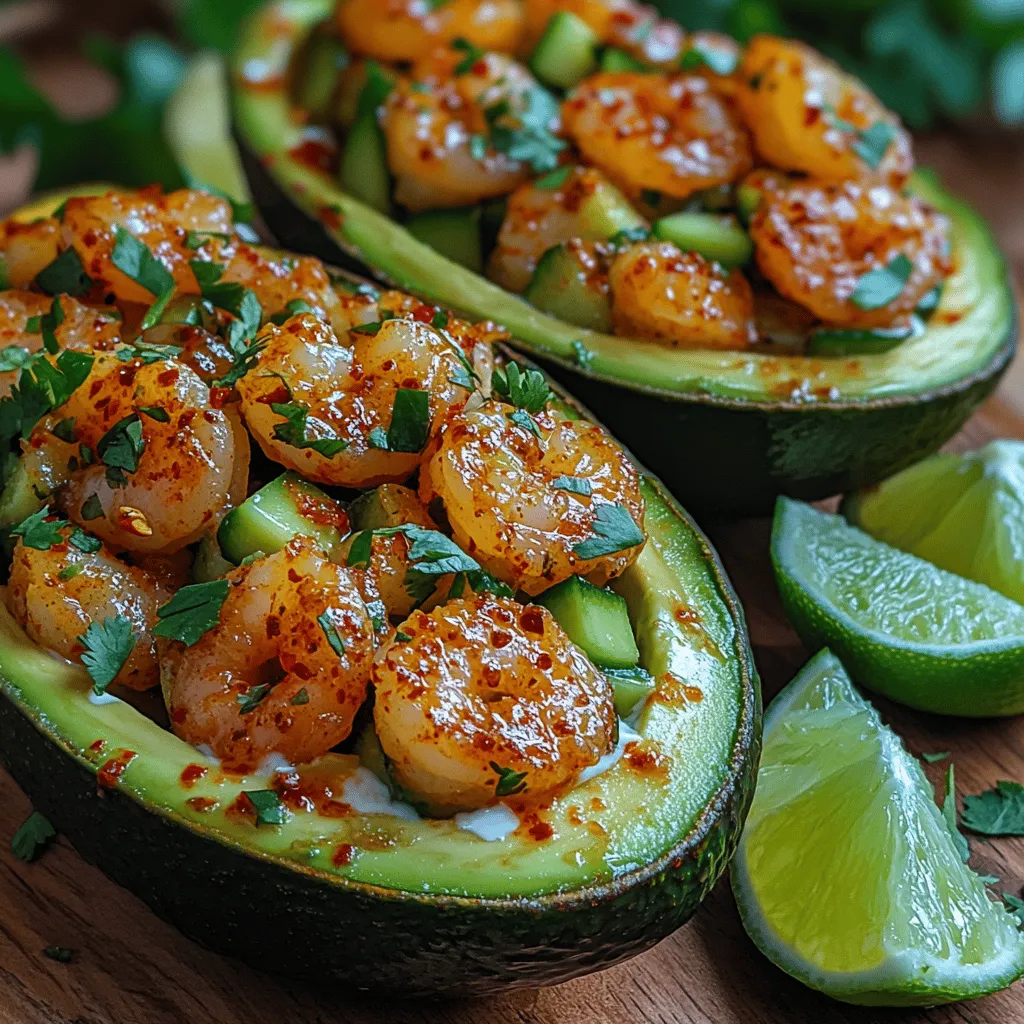 In recent years, avocados have taken the culinary world by storm, becoming a beloved ingredient in dishes that range from simple toast to elaborate entrees. Their creamy texture and rich flavor make them a versatile base for a variety of recipes. Among these, Fire & Ice Avocado Boats stand out as a vibrant and refreshing option that beautifully showcases the lusciousness of avocados while harmoniously balancing bold flavors and textures. The combination of creamy avocado, zesty shrimp, and crisp cucumber, with a kick from chili, creates a culinary experience that is both satisfying and invigorating.