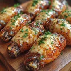 Chicken wings have become a staple in many households and restaurants, celebrated for their versatility and the sheer joy of indulging in them. They can be prepared in a myriad of ways—grilled, fried, or baked—and can be tossed in a variety of sauces, making them a favorite for many occasions. From spicy buffalo wings to tangy barbecue variants, the options are endless. However, Garlic Parmesan Baked Wings stand out with their unique flavor profile, making them an irresistible choice for wing lovers.