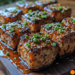 Delight your taste buds with the perfect blend of flavors in these Sweet & Savory Honey Garlic Steak Bites. This dish brings together tender sirloin steak marinated in a luscious honey garlic mixture, resulting in an irresistible appetizer or main course. The combination of sweet honey, aromatic garlic, and savory steak creates a symphony of flavors that is sure to impress your guests or satisfy your cravings. Whether you're hosting a dinner party, planning a casual get-together, or simply looking for a delightful meal to enjoy at home, these steak bites are an excellent choice.