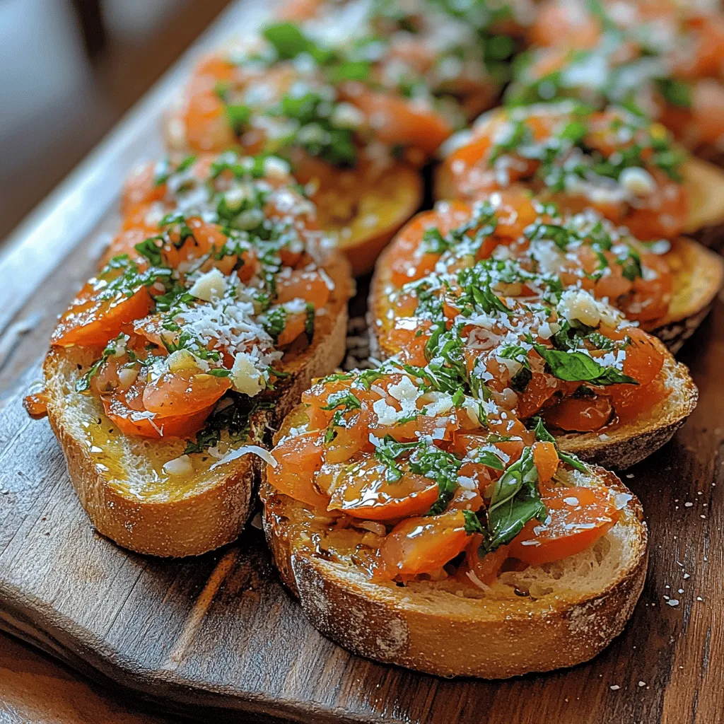 Sun-Kissed Tomato Basil Bruschetta is a delightful appetizer that brings together the vibrant flavors of fresh tomatoes and aromatic basil in a refreshing and simple dish. This classic Italian antipasto is more than just a treat for the taste buds; it’s a feast for the eyes as well, with its colorful presentation and enticing aroma. The combination of a crunchy baguette base topped with a zesty tomato mixture makes this bruschetta an ideal choice for various occasions—from lively gatherings and picnics to intimate dinners at home.