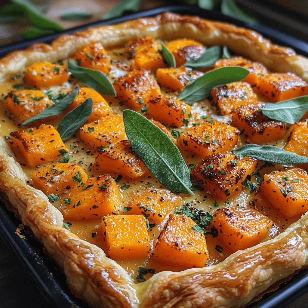 As the leaves begin to change colors and the air turns crisp, the arrival of fall brings a bounty of seasonal produce, with butternut squash standing out as a star ingredient. The Savory Butternut Squash Tart is not only a feast for the eyes but also a harmonious blend of flavors that captures the essence of the season. This tart is a delightful combination of earthy squash, creamy cheeses, and aromatic herbs, making it an ideal centerpiece for various occasions, from elegant dinner parties to cozy family gatherings. Its versatility means it can be served as a main dish, an appetizer, or even a side at holiday feasts, appealing to both vegetarians and meat-lovers alike.
