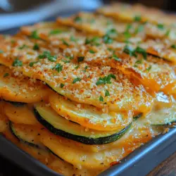 In the world of comfort food, casseroles hold a special place, brilliantly combining hearty ingredients into a single, satisfying dish. Among the numerous casserole recipes available, the Cheesy Zucchini Casserole stands out not only for its rich, indulgent flavors but also for its versatility and health-conscious ingredients. This dish is perfect for family dinners, potlucks, or meal prep, offering a fantastic way to incorporate vegetables into your meals while making them enjoyable for even the pickiest eaters.