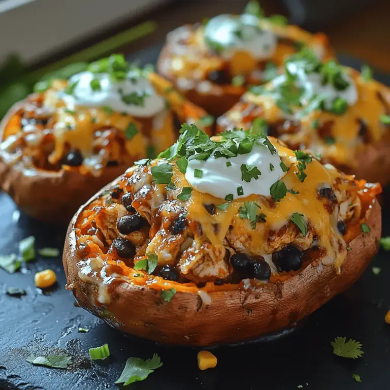 To create the perfect BBQ Chicken Stuffed Sweet Potatoes, it’s essential to understand the role of each ingredient in the dish. Let’s break down the key components: