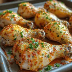 The magic of Parmesan Herb Baked Chicken Drumsticks comes from a carefully curated selection of ingredients that work in harmony to create a robust flavor profile. Let’s take a closer look at each component that contributes to the deliciousness of this dish.