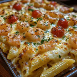 To create the perfect Shrimp Scampi Pasta Bake, it’s essential to understand the role of each ingredient. From the pasta to the shrimp and the aromatic base that ties everything together, each component contributes to the overall flavor profile, elevating this dish from simple to extraordinary.
