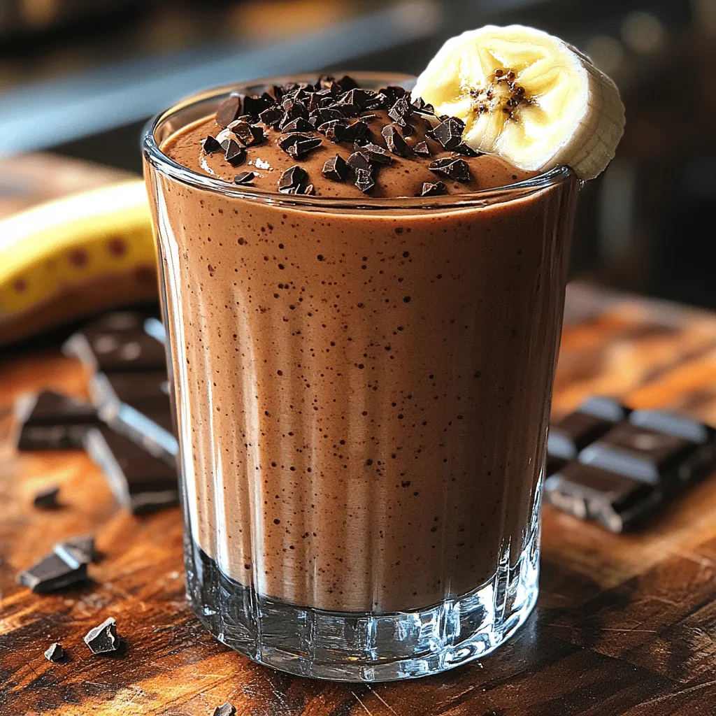 The magic of the Choco-Nutty Banana Bliss Smoothie lies in its thoughtfully selected ingredients, each playing a crucial role in the flavor, texture, and health benefits of the final blend. Let’s take a closer look at each component that contributes to this delectable smoothie.