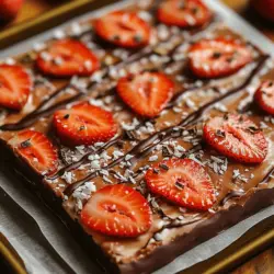 In today’s health-conscious world, the concept of dessert has evolved dramatically. Healthy desserts are no longer a guilty pleasure but rather a delicious avenue for indulging your sweet tooth without compromising your wellness goals. As people seek alternatives that satisfy cravings while providing nutritional value, yogurt-based treats have surged in popularity. One standout option is the delightful Chocolate Strawberry Greek Yogurt Bark—a deliciously indulgent yet nutritious dessert that combines the richness of dark chocolate with the natural sweetness of fresh strawberries.