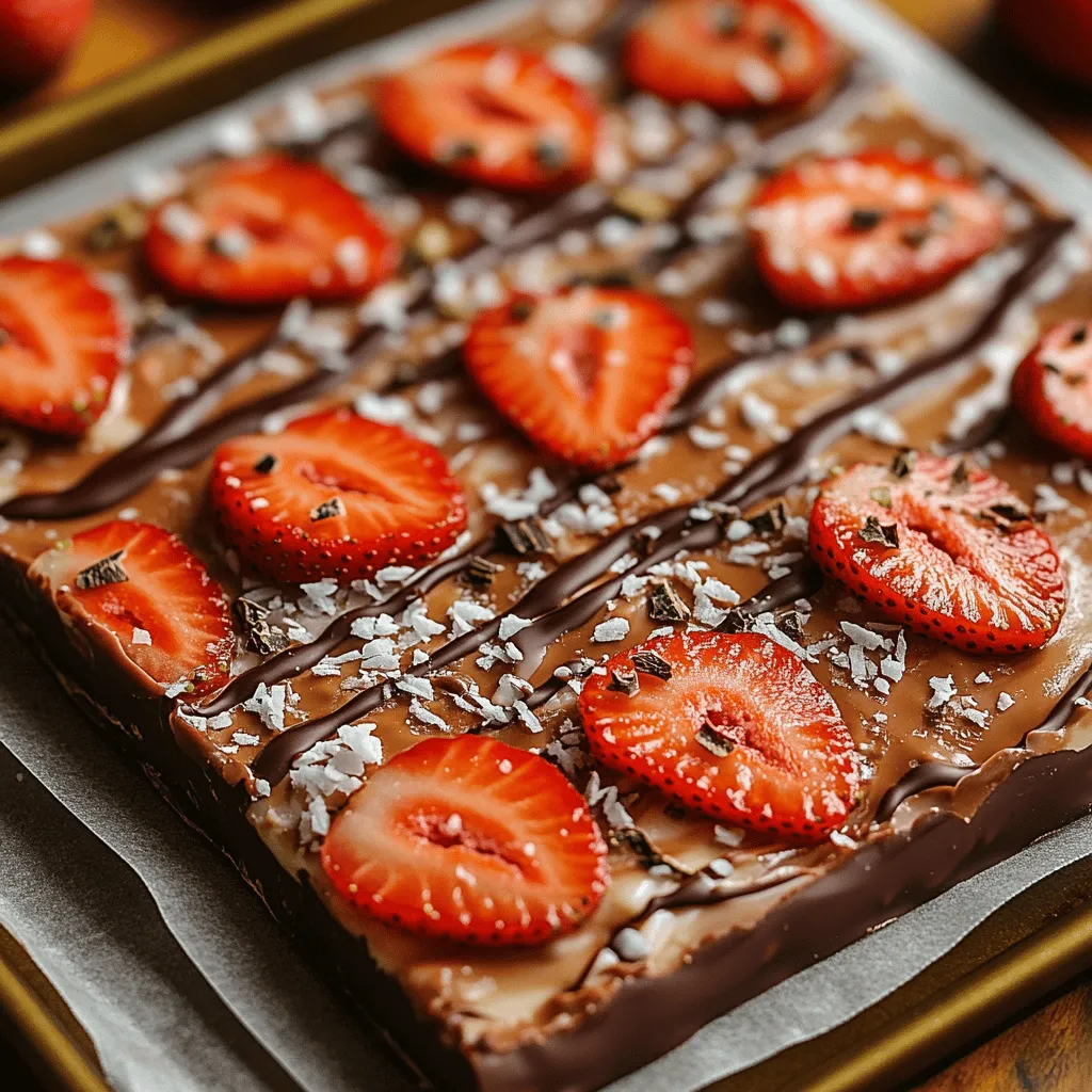 In today’s health-conscious world, the concept of dessert has evolved dramatically. Healthy desserts are no longer a guilty pleasure but rather a delicious avenue for indulging your sweet tooth without compromising your wellness goals. As people seek alternatives that satisfy cravings while providing nutritional value, yogurt-based treats have surged in popularity. One standout option is the delightful Chocolate Strawberry Greek Yogurt Bark—a deliciously indulgent yet nutritious dessert that combines the richness of dark chocolate with the natural sweetness of fresh strawberries.
