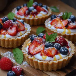 To create the perfect Smashed Berry Yogurt Tartlets, it’s crucial to understand the role of each ingredient. Each component contributes to the overall flavor, texture, and nutritional value of the dish. Here's a closer look at the core ingredients: