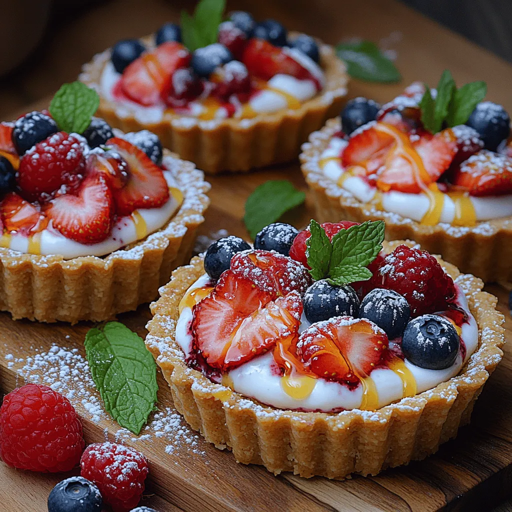 To create the perfect Smashed Berry Yogurt Tartlets, it’s crucial to understand the role of each ingredient. Each component contributes to the overall flavor, texture, and nutritional value of the dish. Here's a closer look at the core ingredients: