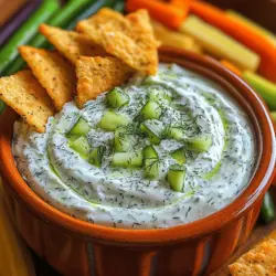 To appreciate the nuances of the Cool & Creamy Cucumber Dill Dip, it is essential to understand the primary components that contribute to its unique flavor and texture. This dip consists of four main ingredients: cucumber, Greek yogurt, sour cream, and fresh dill. Let's explore each of these ingredients in detail to understand their roles and benefits.