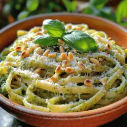 Explore the delightful world of pasta with this Zesty Creamy Lemon Pesto Pasta recipe. This dish combines the freshness of basil, the richness of cream, and the tanginess of lemon, creating a harmonious blend that enchants the palate. The vibrant flavors and creamy texture make it a versatile option for various occasions. Whether you’re looking for a quick weeknight dinner or an impressive dish for entertaining guests, this recipe is sure to satisfy.