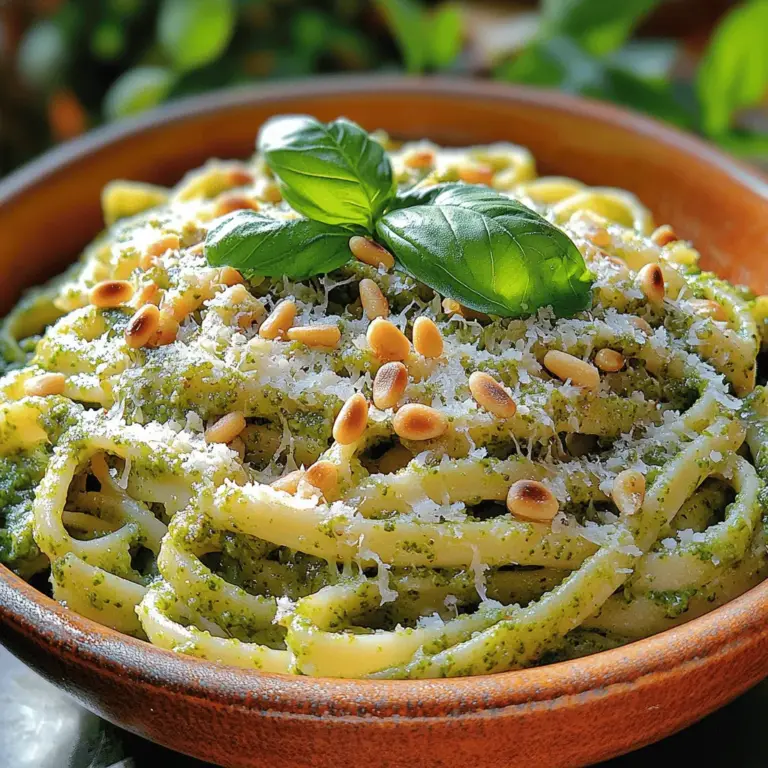 Explore the delightful world of pasta with this Zesty Creamy Lemon Pesto Pasta recipe. This dish combines the freshness of basil, the richness of cream, and the tanginess of lemon, creating a harmonious blend that enchants the palate. The vibrant flavors and creamy texture make it a versatile option for various occasions. Whether you’re looking for a quick weeknight dinner or an impressive dish for entertaining guests, this recipe is sure to satisfy.