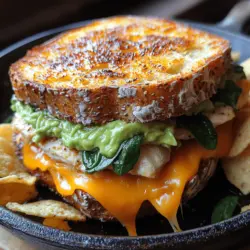 To create the perfect Chicken Avocado Melt Sandwich, it's essential to understand the core components that contribute to its deliciousness and health benefits. Let’s explore each ingredient in detail.