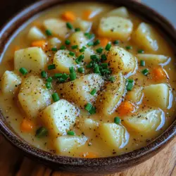 Irish cuisine is renowned for its simplicity and heartwarming qualities, often reflecting the rich and diverse agricultural heritage of the Emerald Isle. At the heart of this culinary tradition are comforting dishes that bring families together, especially during colder months. One such dish is the Cozy Creamy Irish Potato Soup, a delightful blend of flavors that not only warms the body but also nourishes the soul.