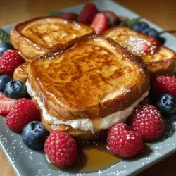 Start your breakfast or brunch with an indulgent twist on a classic dish: Heavenly Cream Cheese Stuffed French Toast. This delightful recipe combines the creamy richness of a sweetened cream cheese filling with the comforting texture of thick-cut brioche or challah bread. Perfect for special occasions, lazy weekends, or whenever you crave a sweet breakfast treat, this dish promises to satisfy your taste buds and impress your guests. In this article, we will explore every aspect of making this heavenly breakfast, from ingredients and preparation to serving suggestions and nutritional information.
