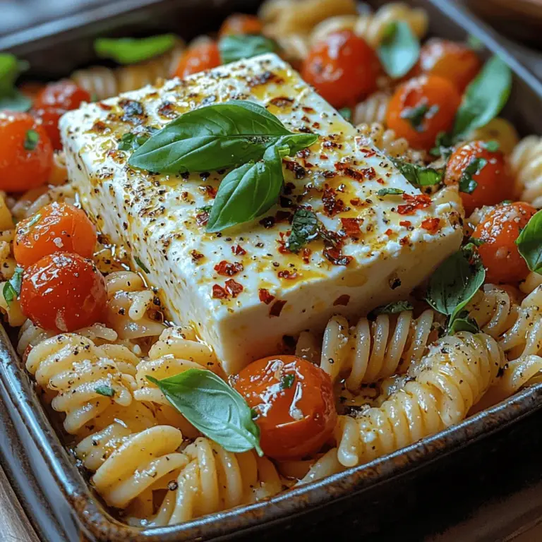 The Baked Feta Pasta phenomenon has taken the culinary world by storm, quickly becoming a beloved dish among home cooks and food enthusiasts alike. Originating from a simple yet innovative TikTok recipe, this dish combines creamy feta cheese, sweet cherry tomatoes, and al dente pasta into one harmonious meal that is as satisfying as it is easy to prepare. Its delightful flavors and comforting textures have made it a favorite for gatherings, weeknight dinners, and even meal prep. In this article, we will explore the ingredients and steps needed to create this delectable dish, diving into its origins, variations, and tips for serving. Get ready to impress your family and friends with a meal that is not only visually appealing but also bursting with flavor.