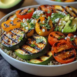 In recent years, there has been a significant shift towards healthy eating, with more individuals embracing plant-based meals. This growing trend reflects a broader awareness of the benefits of nutritious diets and their impact on overall health. Among the myriad of options available, one dish that stands out for its deliciousness and nutrient density is the Grilled Veggie Quinoa Bowl. This recipe is not just a testament to the versatility of plant-based cooking, but it also perfectly embodies the principles of wholesome eating.