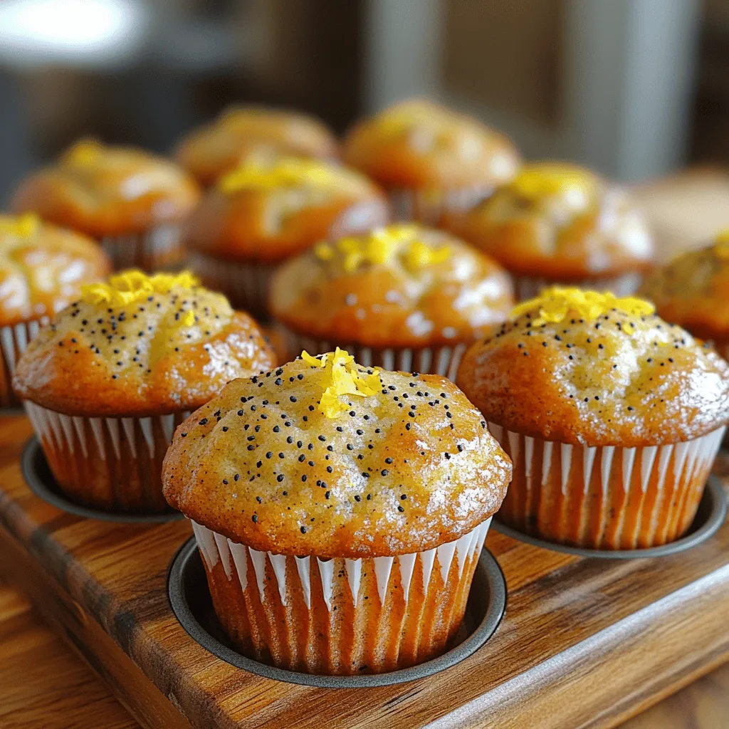 To create the perfect Zesty Lemon Poppy Seed Mini Muffins, it’s essential to understand the role of each ingredient. Here’s an overview of the key components that contribute to the flavor, texture, and overall success of this recipe: