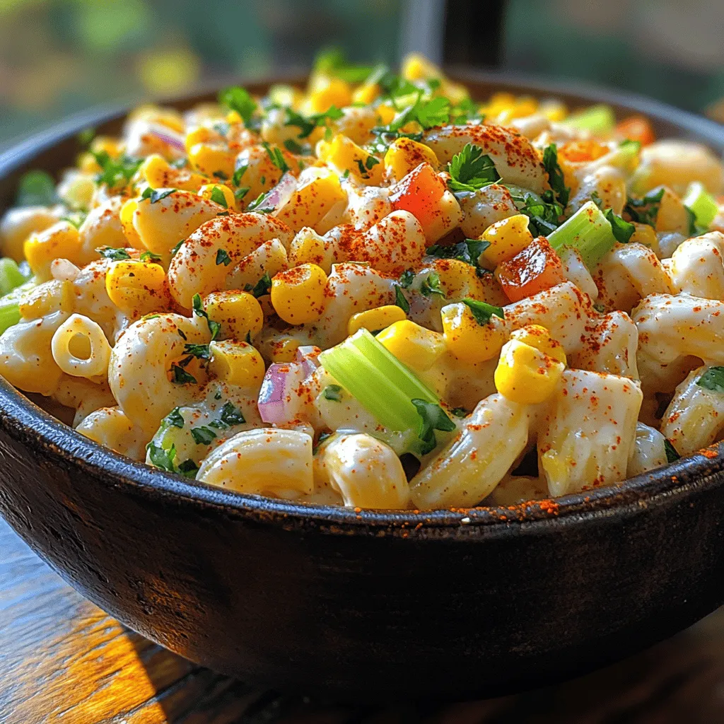 Sweet Corn Macaroni Salad is a delightful and colorful dish that embodies the essence of summer. Its vibrant blend of flavors and textures makes it an appealing choice for a variety of occasions, from festive barbecues to casual picnics and family gatherings. This refreshing salad not only serves as a perfect side dish but can also stand alone as a light meal, making it a versatile addition to any menu.