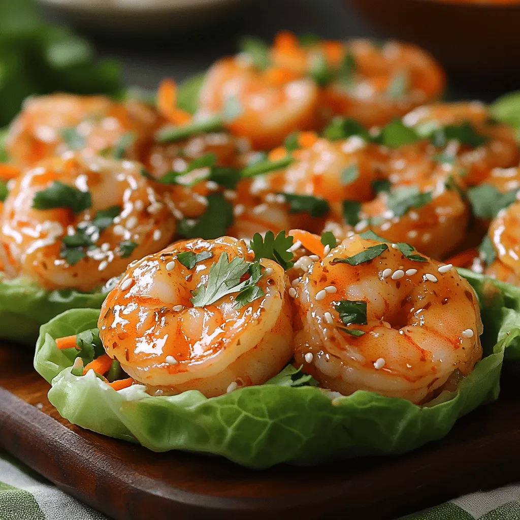 What truly sets Firecracker Shrimp Lettuce Cups apart is their unique flavor profile and stunning presentation. Each cup is a delightful combination of spicy, creamy, and savory elements, all wrapped in the freshness of lettuce. The dish gains its name from the fiery sauce that coats the shrimp, which is both creamy and spicy, resulting in a flavor explosion with every bite.