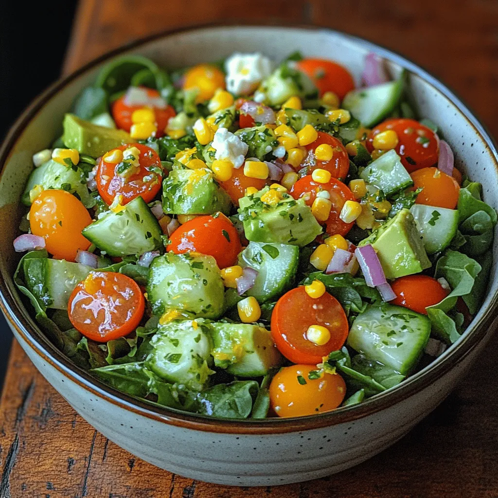 As the name suggests, the Sunshine Salad is a celebration of color, flavor, and nutrition, bringing a splash of brightness to any meal. This delightful dish is not just a feast for the eyes but also a powerhouse of health benefits, making it a perfect choice for anyone looking to enhance their diet with fresh, wholesome ingredients. The Sunshine Salad is characterized by its vibrant colors and fresh components, making it a versatile addition to your table, whether for a sunny summer barbecue or a cozy winter gathering.