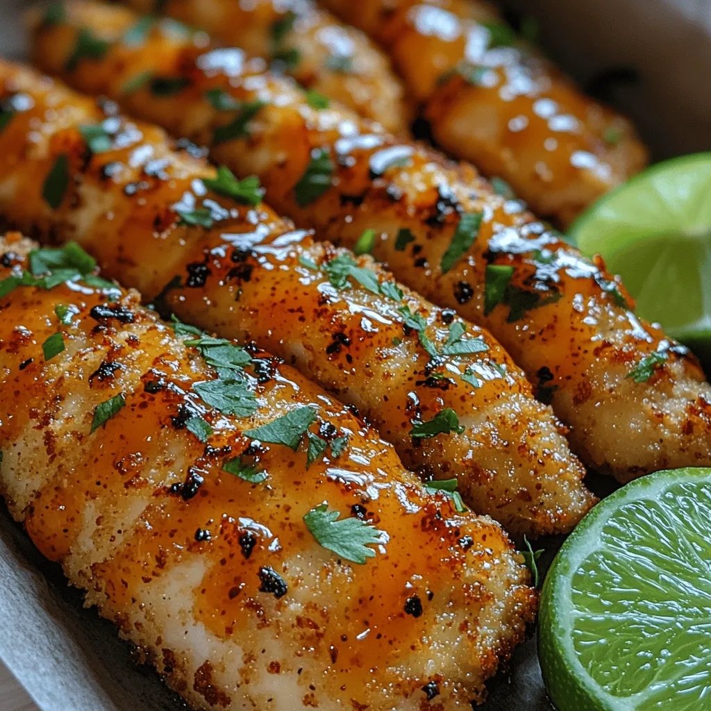 Looking for a delicious and easy-to-make dish that will impress family and friends? Look no further than Sweet Chili Chicken Tenders! This delightful recipe combines tender chicken strips with a mouthwatering sweet and spicy chili sauce that is sure to tantalize your taste buds. The balance of flavors—sweet, spicy, and savory—creates a dish that is not only satisfying but also incredibly versatile. Whether you're serving them at a family dinner, hosting a gathering with friends, or cheering on your favorite team during game day, these chicken tenders are the perfect addition to any occasion.