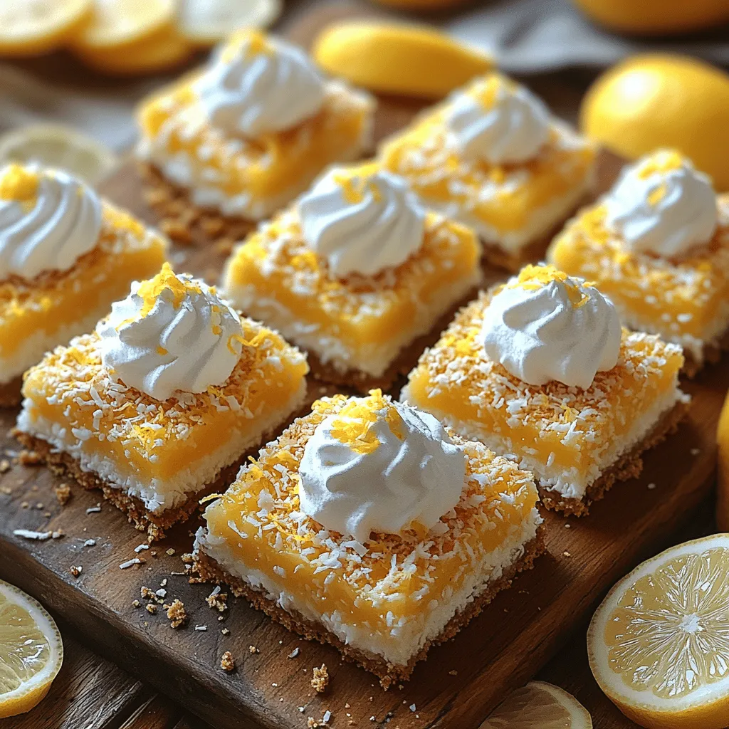 There’s something undeniably delightful about desserts that perfectly balance flavors and textures. Coconut Lemon Bliss Squares are a prime example of this harmony, blending the tropical sweetness of coconut with the zesty brightness of lemon. This dessert not only tantalizes your taste buds but also offers a refreshing treat that can lift your spirits. Whether you're hosting a summer party, celebrating a family gathering, or simply indulging in a sweet craving, these bliss squares are an ideal choice.