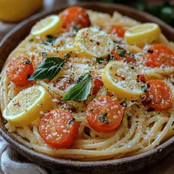 As the sun shines brighter and the temperatures rise, our culinary cravings often shift toward lighter, more refreshing dishes. Enter the Zesty Chilled Lemon Pasta Bowl, a vibrant and flavorful option that perfectly encapsulates the essence of summer dining. This dish is not only simple to prepare but also bursts with the zesty brightness of fresh lemons, making it an ideal choice for warm days, al fresco picnics, or a light dinner at home.
