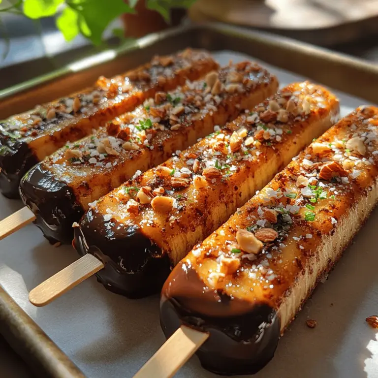 If you're on the hunt for a delightful and healthy treat that pleases both kids and adults, look no further than Choco-Banana Bliss Pops. This delicious dessert combines the natural sweetness of ripe bananas with the rich, indulgent flavor of chocolate, creating a snack that is as nutritious as it is satisfying. Whether you're looking for a fun summer treat, a quick after-school snack, or a guilt-free dessert, these pops are sure to become a favorite in your household.