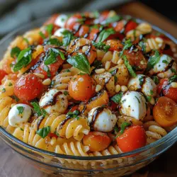 As the warm summer months approach, the desire for light, refreshing, and vibrant dishes becomes paramount. One such dish that perfectly embodies these qualities is Caprese pasta salad. This delightful salad combines the classic flavors of a traditional Caprese salad—ripe cherry tomatoes, creamy fresh mozzarella, and fragrant basil—infused with the heartiness of pasta and drizzled with a rich balsamic glaze. The result is a colorful and appetizing dish that not only looks stunning on any table but also tantalizes the taste buds with its harmonious blend of flavors.