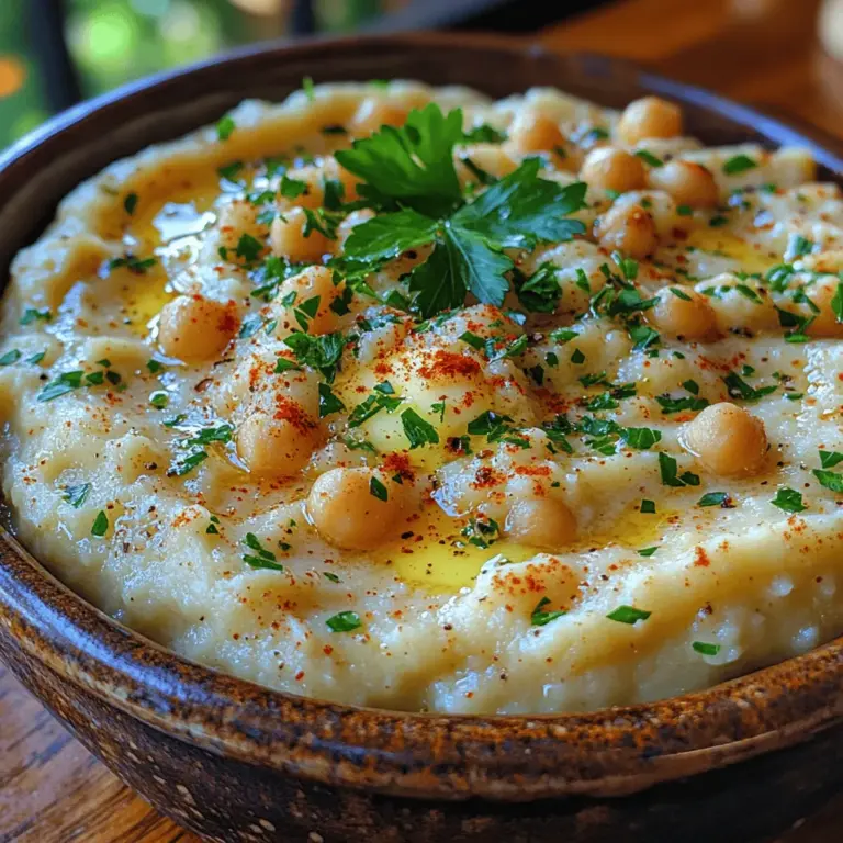 Chickpeas, often referred to as garbanzo beans, have long been celebrated for their versatility and robust nutritional profile. These legumes are not only a staple in various cuisines worldwide but also serve as a fantastic plant-based protein source, making them a popular choice for health-conscious eaters and culinary enthusiasts alike. Today, we’re diving into a delightful recipe that showcases chickpeas in a new light: the Heavenly Garlic Butter Chickpea Mash.