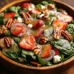 As the warm weather approaches, the allure of seasonal salads becomes irresistible, inviting us to indulge in fresh and vibrant flavors. Among the myriad of summer salad options, the Spinach Strawberry Poppyseed Salad stands out not only for its stunning presentation but also for its delightful blend of tastes and textures. This salad is a refreshing symphony of sweet strawberries, crunchy nuts, and creamy feta, all harmonized by a tangy poppy seed dressing that elevates the dish to new heights.