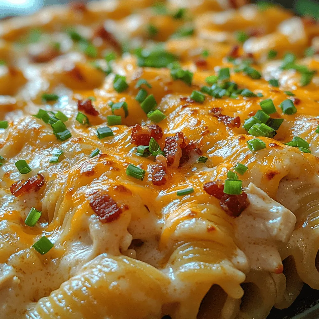 The type of pasta you choose plays a crucial role in the overall texture and experience of your dish. Two popular options for this recipe are rotini and penne. Rotini, with its spiral shape, is excellent for holding onto the creamy sauce, ensuring that each bite is packed with flavor. On the other hand, penne offers a slightly different texture, with its tubular shape allowing for a delightful chewiness. Both choices work beautifully in this recipe, so the choice ultimately comes down to personal preference.