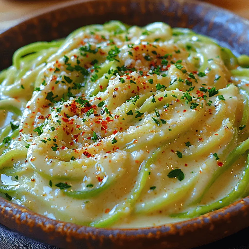 In the world of healthy eating, few dishes have garnered as much attention and admiration as Creamy Garlic Zoodle Alfredo. This innovative recipe combines the beloved flavors of traditional Alfredo sauce with a fresh twist—zucchini noodles, affectionately known as "zoodles." This dish has become a staple for health-conscious individuals and food enthusiasts alike, offering a rich and creamy experience without the guilt often associated with high-carb pasta dishes.
