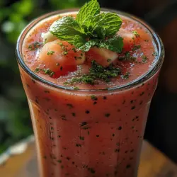 As the warm summer sun casts its golden rays, there's nothing more invigorating than a crisp, cool beverage to quench your thirst. Enter the Refreshing Watermelon Bliss Smoothie—a delightful concoction that not only tantalizes your taste buds but also nourishes your body. This smoothie is a perfect blend of flavor and nutrition, crafted with fresh, wholesome ingredients that epitomize the essence of summer.