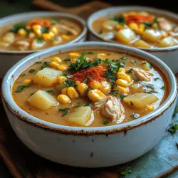 Creamy Chicken and Corn Delight is the perfect dish for those seeking comfort in a bowl. This hearty recipe combines succulent chicken, sweet corn, and creamy goodness to create a meal that not only satisfies hunger but also warms the soul. Whether you’re preparing a cozy family dinner, entertaining friends, or simply craving something delicious on a chilly evening, this dish checks all the boxes.