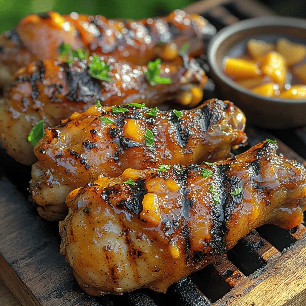 To create the perfect Honey Peach Grilled Drumsticks, it’s essential to understand the role of each ingredient and how they contribute to the overall flavor and texture of the dish. Let's dive into the key components that make this recipe a standout.