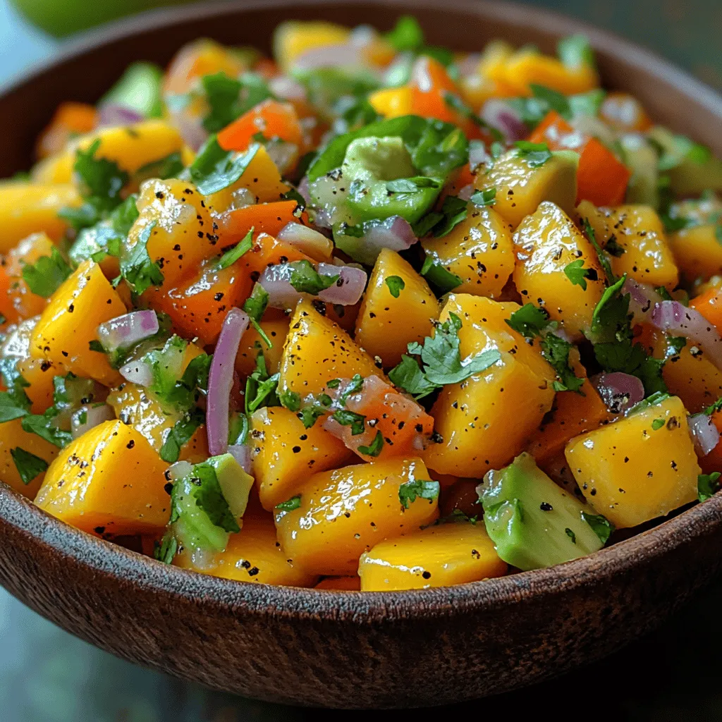 Mangoes are not just delicious; they are also loaded with vitamins, minerals, and antioxidants. This tropical fruit is rich in Vitamin C, which is essential for immune function and skin health. Additionally, mangoes provide a good source of dietary fiber, promoting digestive health and aiding in weight management. They also contain Vitamin A, which supports vision and skin health, and several other vitamins and minerals, including folate and potassium. Highlighting their health benefits can make your salsa not only a treat for the taste buds but also a nourishing addition to your diet.
