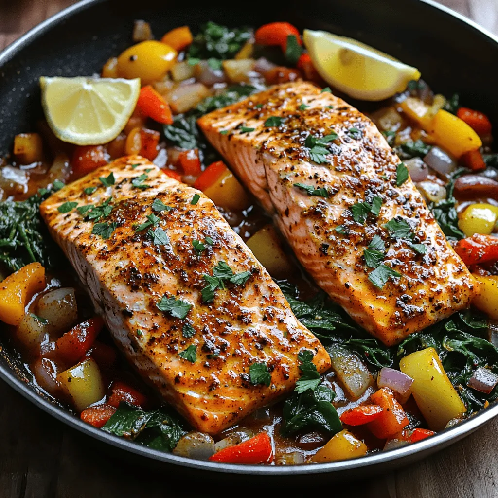 In today's fast-paced world, the demand for quick, healthy meals has never been greater. Enter the Zesty One-Pan Cajun Salmon, a delightful culinary creation that combines ease with robust flavors, making it an ideal choice for busy weeknights. This dish is not only a feast for the taste buds but also a nourishing option packed with nutrients. The vibrant spices and fresh ingredients come together to create a meal that is both satisfying and health-conscious, proving that flavorful doesn’t have to mean complicated.