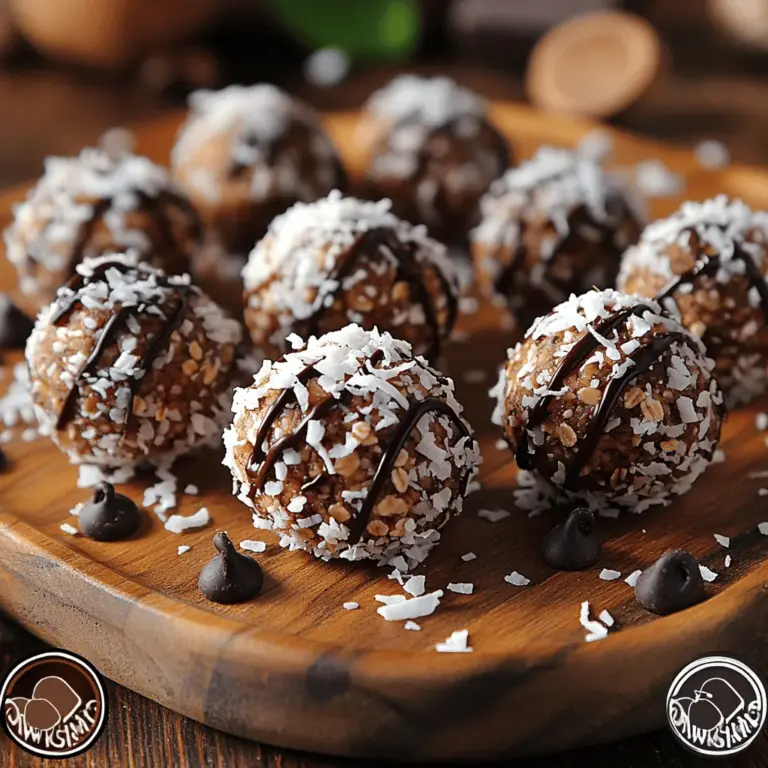 If you're on the lookout for a delightful and healthy snack that satisfies your sweet tooth without derailing your dietary goals, look no further than Choco-Coconut Dream Bites. These delicious morsels combine the richness of chocolate with the tropical essence of coconut, creating a treat that's not only mouthwatering but also nourishing. Whether you need a quick pick-me-up in the middle of your workday or a post-workout snack, these bites are perfect for any occasion.