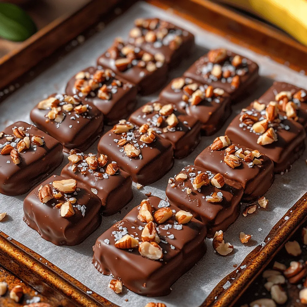 If you're on the lookout for a dessert that combines deliciousness with health benefits, look no further than Choco-Banana Delights. This delightful treat marries the rich flavor of chocolate with the natural sweetness of ripe bananas, creating a snack that is not only indulgent but also nutritious. Whether you’re enjoying them as an after-school snack, a party treat, or a quick pick-me-up during your busy day, Choco-Banana Delights are sure to satisfy your cravings without the guilt.