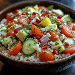 To fully appreciate this delicious dish, it's helpful to understand couscous itself. Originating from North Africa, couscous is made from steamed semolina wheat granules. It is a staple in many Mediterranean and Middle Eastern cuisines, celebrated for its versatility and ease of preparation. Couscous can be enjoyed in salads, served as a side dish, or even used in more elaborate main courses.