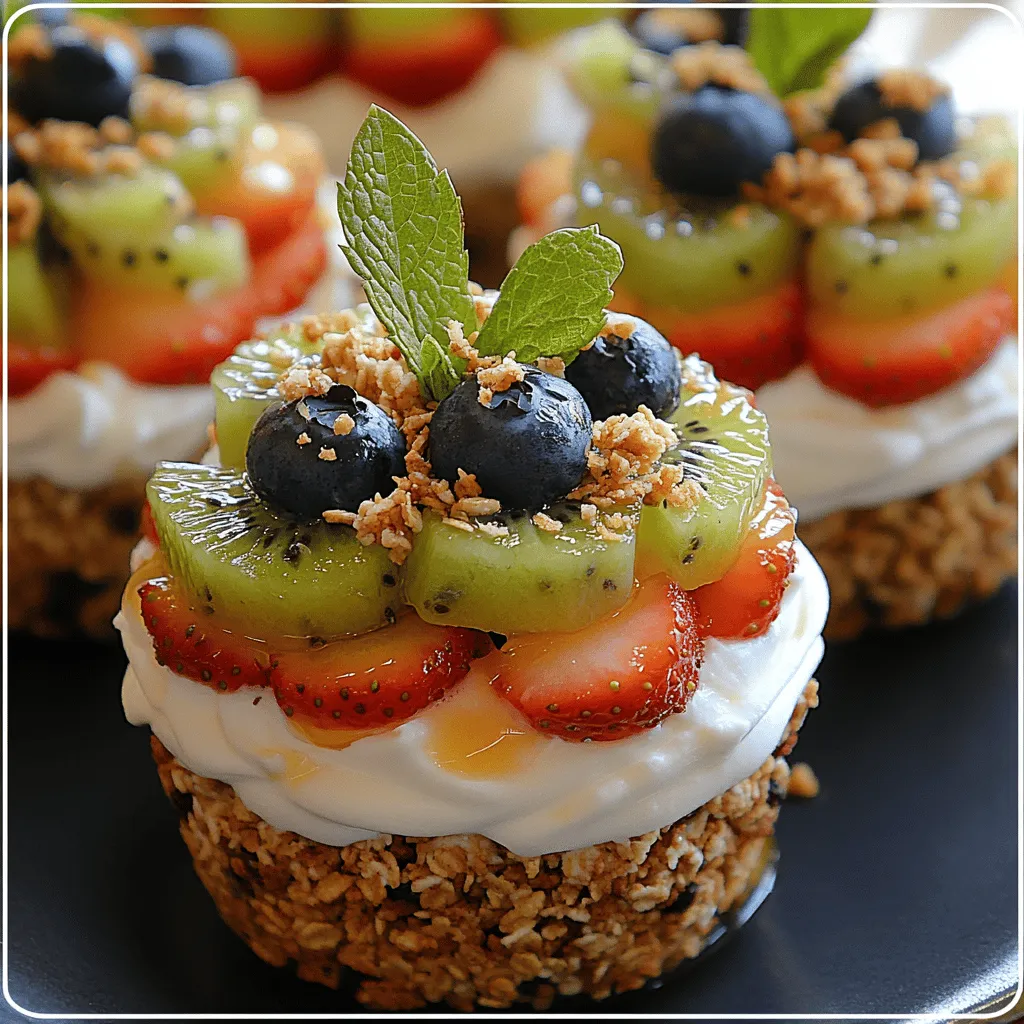 There's something undeniably delightful about indulging in fruity desserts, especially as the weather warms up. They not only satisfy your sweet tooth but also bring a wave of refreshing flavors that can elevate any occasion, from casual family gatherings to elegant summer parties. Among the myriad of options available, the Sweet Berry Kiwi Bliss Cups stand out as a particularly delightful choice. This recipe offers a healthy twist on dessert, combining the vibrant flavors of fresh fruits with the creamy texture of yogurt and a hint of sweetness.