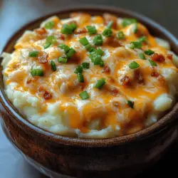 When it comes to making the perfect mashed potatoes, the choice of potato is critical. For our Ultimate Cheesy Loaded Mashed Potatoes, russet potatoes are the ideal choice. Known for their starchy content and fluffy texture, russets create a light and airy mash that serves as the perfect canvas for our additional flavors.