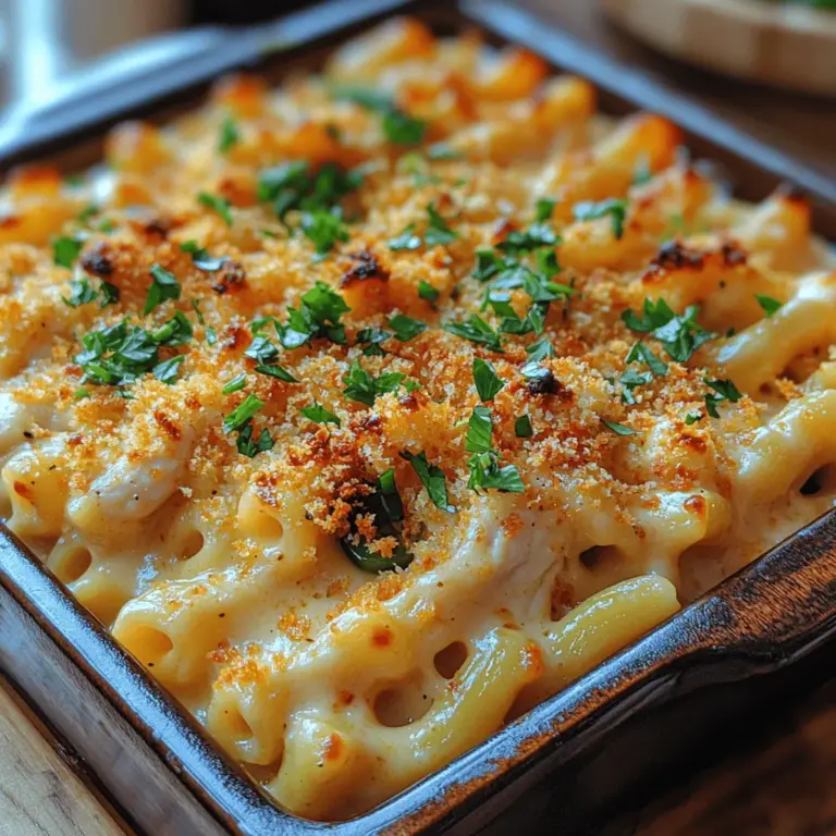 Welcome to the delightful world of comfort food, where every bite evokes warmth and nostalgia. Among the myriad of comforting dishes, Creamy Jalapeño Chicken Mac and Cheese stands out as a beloved favorite that combines decadence with a spicy twist. This recipe is not just a meal; it’s an experience that fuses rich, creamy textures with a zesty kick, perfect for family dinners, social gatherings, or a cozy night in.